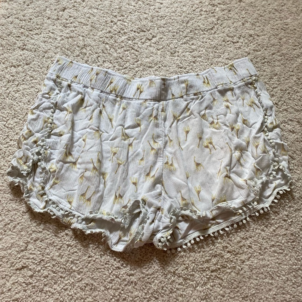 Old‎ Navy Pajama Shorts with Giraffes